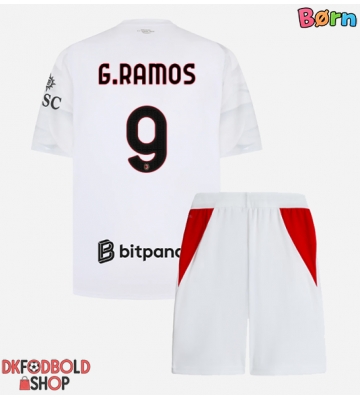 AC Milan Goncalo Ramos #9 Udebanesæt Børn 2026-27 Kort ærmer (+ korte bukser)